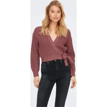 Dámský svetr Only Breda Wrap Cardigan Nostalgia Rose 8 (XS)