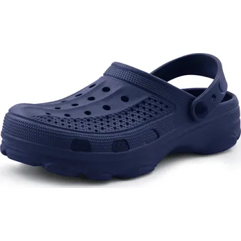 Dámské sandále Pánské prodyšné zahradní pantofle Barva: Tmavě Modrá, Velikost: 42