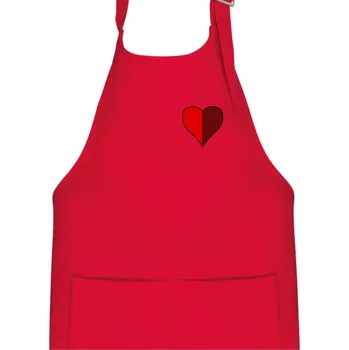 Kuchyňská zástěra Prší - Červený - prso - Dětská zástěra na vaření - Univerzální velikost ( Červená )