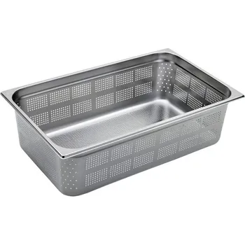 Gastronádoba děrovaná GN 1/1 - 150 nerezová | REDFOX - GND 1/1-1