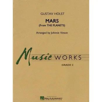 Gustav Holst: Mars from The Planets (noty pro koncertní orchestr, partitura, party)