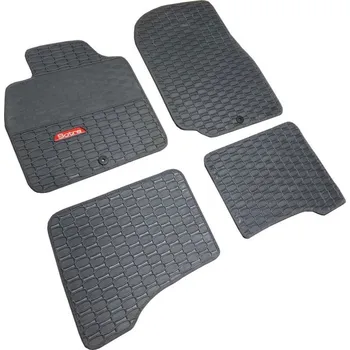 autokoberec Auto Hotárek Gumové autokoberce Toyota Landcruiser J100 2002-2007 (šedé, šedá lemovka)