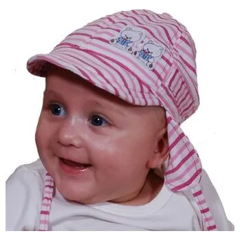 Kojenecké oblečení čepice dětská, Pidilidi, PD410, červená - 47