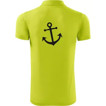 Pánská košile Kotva - Polokošile Victory sportovní (dresovina) - XL ( Limetková )