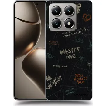 Pouzdro na mobilní telefon Picasee silikonový průhledný obal pro Xiaomi 14T Pro - CONFESSION