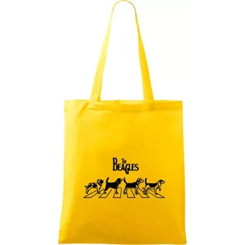 The Beagles - Taška bavlněná - 42 x 38 cm ( Žlutá )