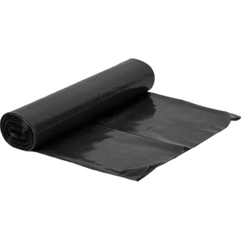 Pytle na odpadky Pytle LDPE, 240 lit., černé, bal. 10 ks, extra strong, 80 µm