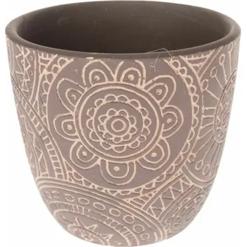 Obal na květináč Casa de Engel Home Keramický obal na květináč, 1/24 Fialová UNI (2828993)