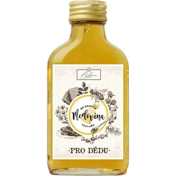 Medovina Bohemia Gifts ZLATÁ MEDOVINA PRO DĚDU 100ml