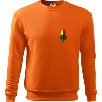 Pánská mikina Prší - Žaludy - prso - Mikina Essential pánská - 3XL ( Oranžová )