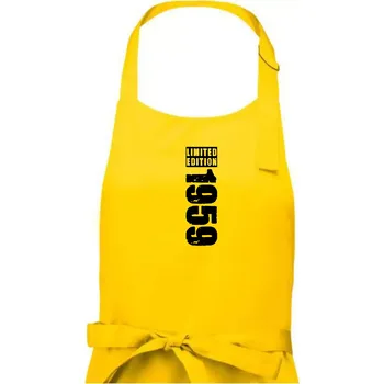 Kuchyňská zástěra Limited edition 1959 pruh - Pánská zástěra na vaření - Univerzální velikost ( Žlutá )