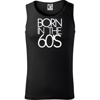 Pánské termoprádlo Born In The 60's - Tílko pánské Core - S ( Černá )