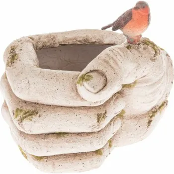 Květináč Casa de Engel Home Keramický obal na květináč - ruka, 0/4 Fialová UNI (2830265)