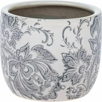 Obal na květináč Casa de Engel Home Keramický obal na květináč, 12/48 Fialová UNI (2829033)