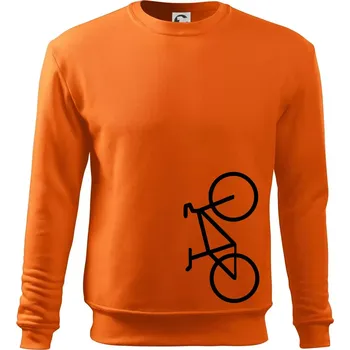Pánská mikina Kolo na výšku - Mikina Essential pánská - S ( Oranžová )