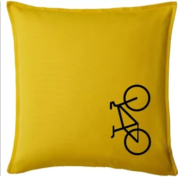 Polštář Kolo na výšku - Polštář 50x50 - 50x50 - Pouze potah ( Žlutá )