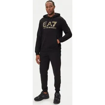 Pánská mikina EA7 Emporio Armani Mikina 7M001190 AF17787 UC001 Černá Regular Fit L