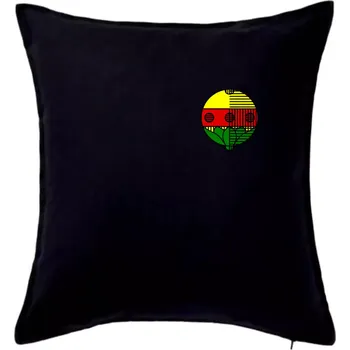 Polštář Prší - Kule - prso - Polštář 50x50 - 50x50 - Pouze potah ( Černá )