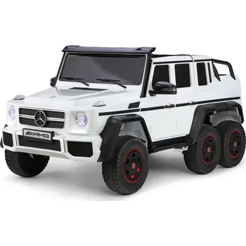 Dětské elektrovozidlo andos Elektrické autíčko Mercedes-Benz G63 6x6 AMG bílé ABL1801