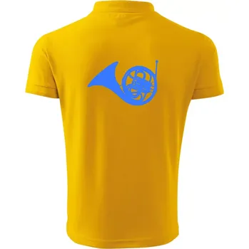 Pánská košile Blue French Horn - Polokošile pánská Pique Polo 203 - 4XL ( Žlutá )