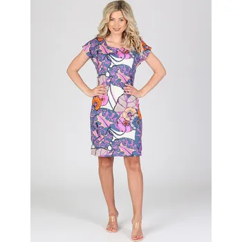 Dámské šaty EVONA a.s. Dámské krátké šaty DAKAR 508 - Dámské krátké šaty DAKAR 508 508 XL