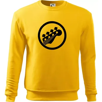 Pánská mikina Kytara kruh - Mikina Essential pánská - S ( Žlutá )