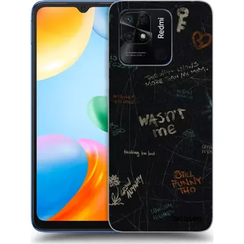 Pouzdro na mobilní telefon Picasee silikonový průhledný obal pro Xiaomi Redmi 10C - CONFESSION