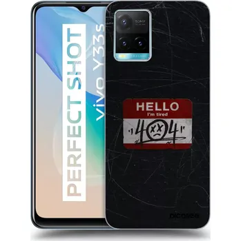 Pouzdro na mobilní telefon Picasee silikonový průhledný obal pro Vivo Y33s - HELLO 404