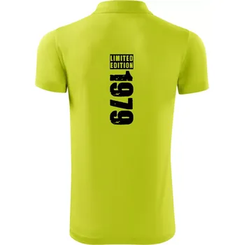 Pánská košile Limited edition 1979 pruh - Polokošile Victory sportovní (dresovina) - S ( Limetková )