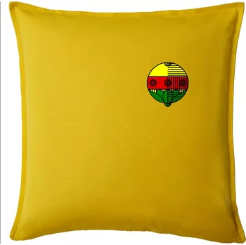 Polštář Prší - Kule - prso - Polštář 50x50 - 50x50 - Pouze potah ( Žlutá )