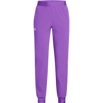 Under Armour ArmourSport Woven Performance Tracksuit Bottom Purple 9-10 let
