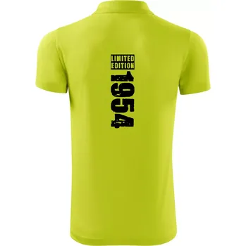 Pánská košile Limited edition 1954 pruh - Polokošile Victory sportovní (dresovina) - L ( Limetková )