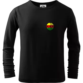 Chlapecké tričko Prší - Kule - prso - Triko dětské Long Sleeve - 158 cm/12 let ( Černá )