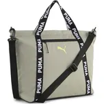 Dámská taška Puma AT ESSENTIALS SHOPPER UNI Šedá, Bílá, Žlutá