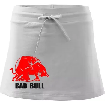 Dámská sukně Bad Bull - Sportovní sukně - two in one - M ( Bílá )