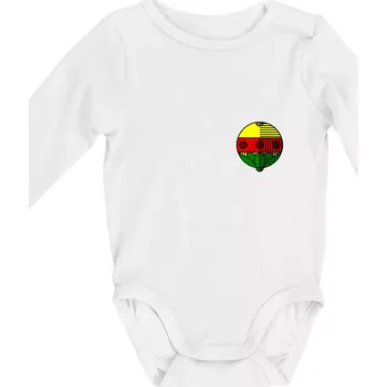 Prší - Kule - prso - Body kojenecké s dlouhým rukávem - Dlouhý r. do 3 měs ( Bílá )