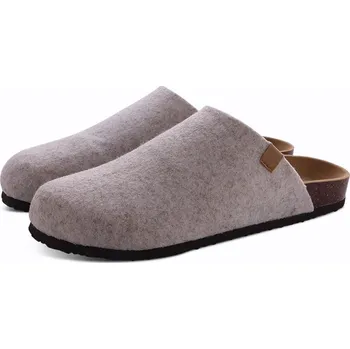 Dámské sandále Kožené korkové pantofle s podporou klenby Velikost: 40, Barva (Varianta): Grey 1