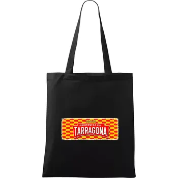 Cedula stará Tarragona - Taška bavlněná - 42 x 38 cm ( Černá )