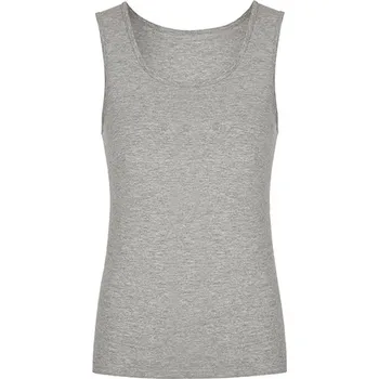 miners mate Dámské bavlněné tílko My mate slim fit a s úzkými ramínky Barva: šedá melír, Velikost: XL MY320