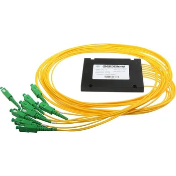 Splitter PLC optický -1x8, 1260-1650nm, ABS box, SC/APC, 1,5m