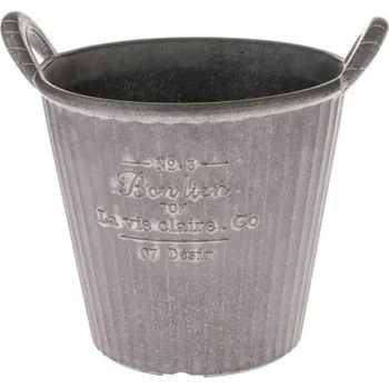 Obal na květináč Casa de Engel Home Obal na květináč s uchy - Eko plast, 0/12 Fialová UNI (2830593)