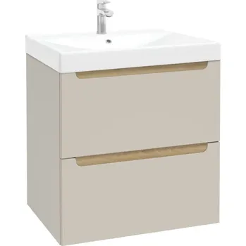 Koupelnová skříňka s umyvadlem Naturel Stilla 60x60x45 cm kašmír mat STILLADK06056U3 - STILLADK06056U3