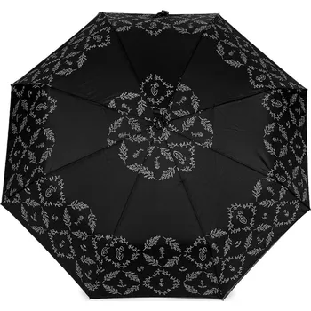 Deštník Dámský skládací vystřelovací deštník Balení: 1 ks, Varianta: 5 černá - 8596475656054