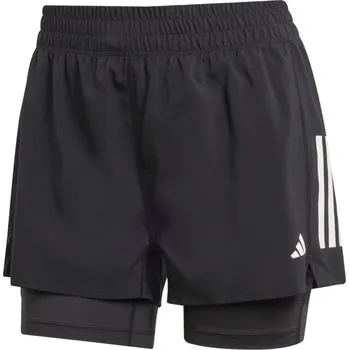 Dámské kraťasy adidas Own the Run 2-in-1 Running Shorts Womens Black 16 (XL)
