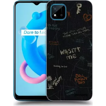 Pouzdro na mobilní telefon Picasee silikonový průhledný obal pro Realme C11 (2021) - CONFESSION