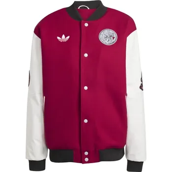 adidas Ajax Amsterdam Graphic Jacket Adults Red/White S
