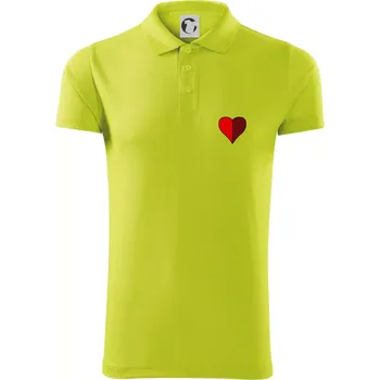 Pánská košile Prší - Červený - prso - Polokošile Victory sportovní (dresovina) - 2XL ( Limetková )