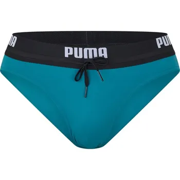 Pánské plavky Puma Logo Swimming Trunk Teal XS