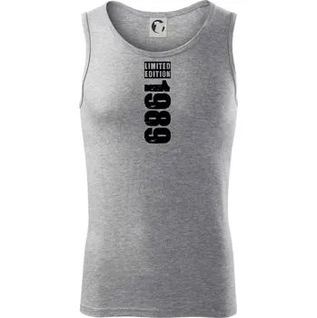 Limited edition 1989 pruh - Tílko pánské Core - 2XL ( Tmavě šedý melír )