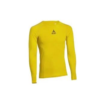 Select Shirts L/S Baselayer Kompresní triko L, žlutá